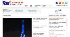 Desktop Screenshot of francenews.net